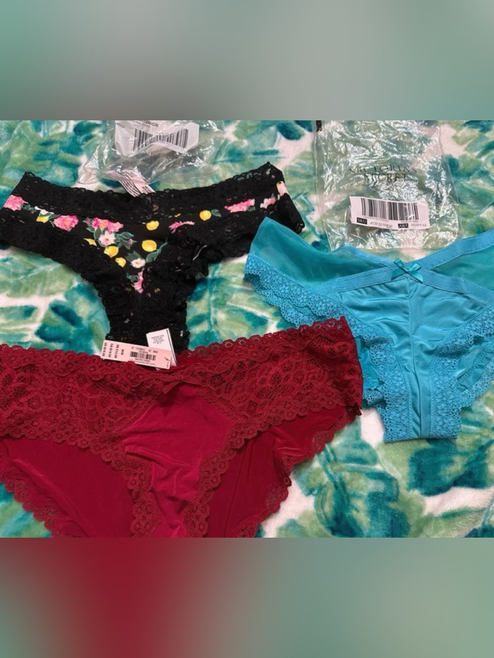 Victoria’s Secret Super Sexy Panty Lot(3 Pairs), New